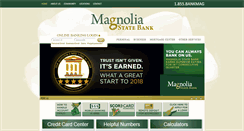 Desktop Screenshot of bankmagnolia.com